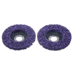 Шлифовальный круг, абразивные круги для удаления краски и ржавчины, 4,5 дюйма, 2 шт.