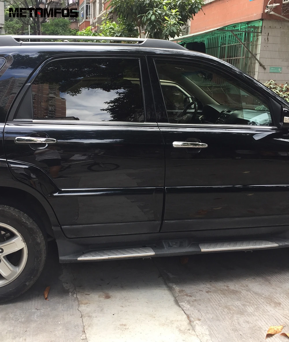 Хромированная накладка на дверную ручку для Kia Sportage 2005 2008 2009 молдинговая защитная