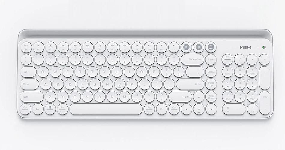 Беспроводная Bluetooth клавиатура Xiaomi Miiiw Двухрежимная игровая MWBK01 с 104 кнопками 2 4