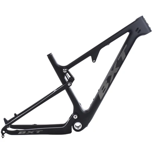 Новая карбоновая Подвеска MTB велосипедная рама 29er 2," подвесной светильник BSA горная рама увеличительная подвесная рама 148 мм 142*12 мм - Цвет: BXT gray logo