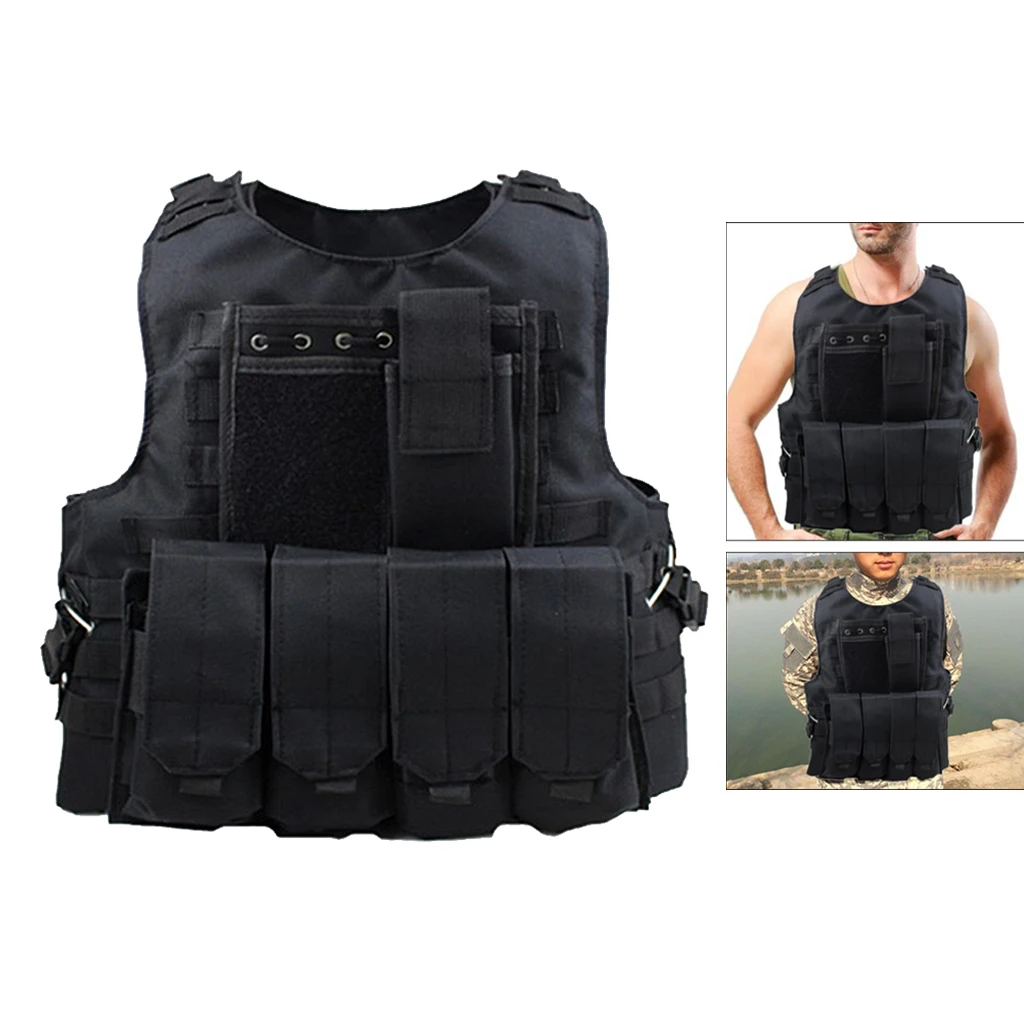 

Breathable Military Tactical Vest Light CS Paintball Hunting Waistcoat