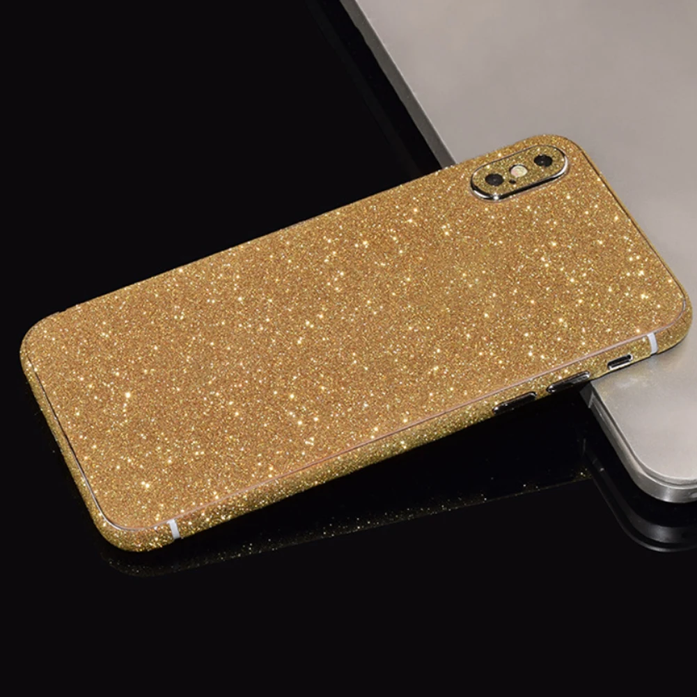 Блестящая пленка на заднюю панель для iPhone 11 Pro XS MAX XR X блестящая задняя крышка