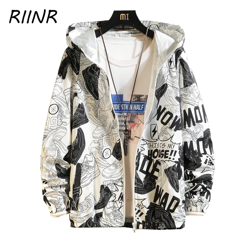 

RIinr 2021 Brand Jackets Men 2021 New Thin Breathable Summer Outdoor Sports Sunscreen Clothing Couple Clothing For Male Jacket