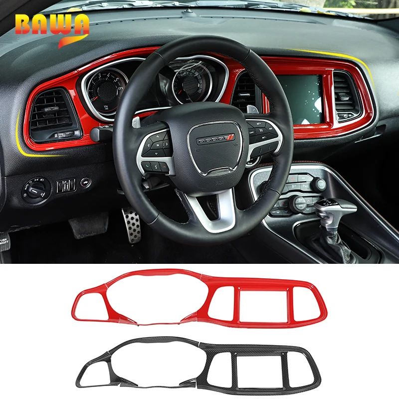 Декоративная крышка BAWA для центрального контроллера приборов Dodge Challenger 2015 +