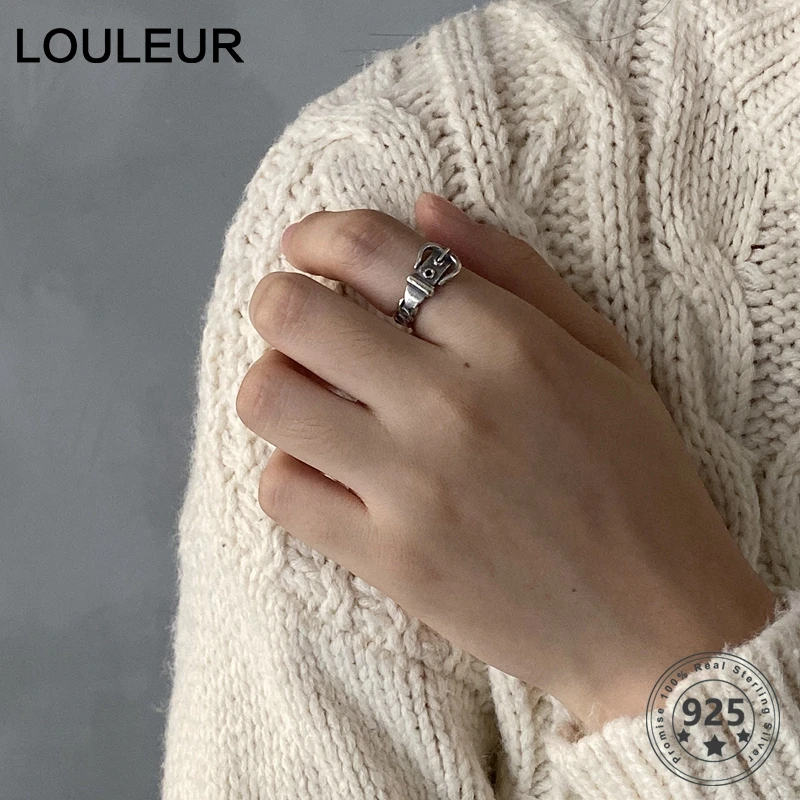 Женское кольцо с цепочкой на пояс из серебра 925 пробы|Кольца| |