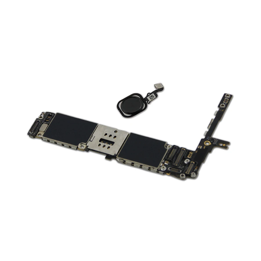Для iphone 6s plus материнская плата печатная плата для 16 Гб/64/128 ГБ с прошивкой с защитой от отпечатков пальцев разблокированная iCloud для iphone 6s plus для материнской платы