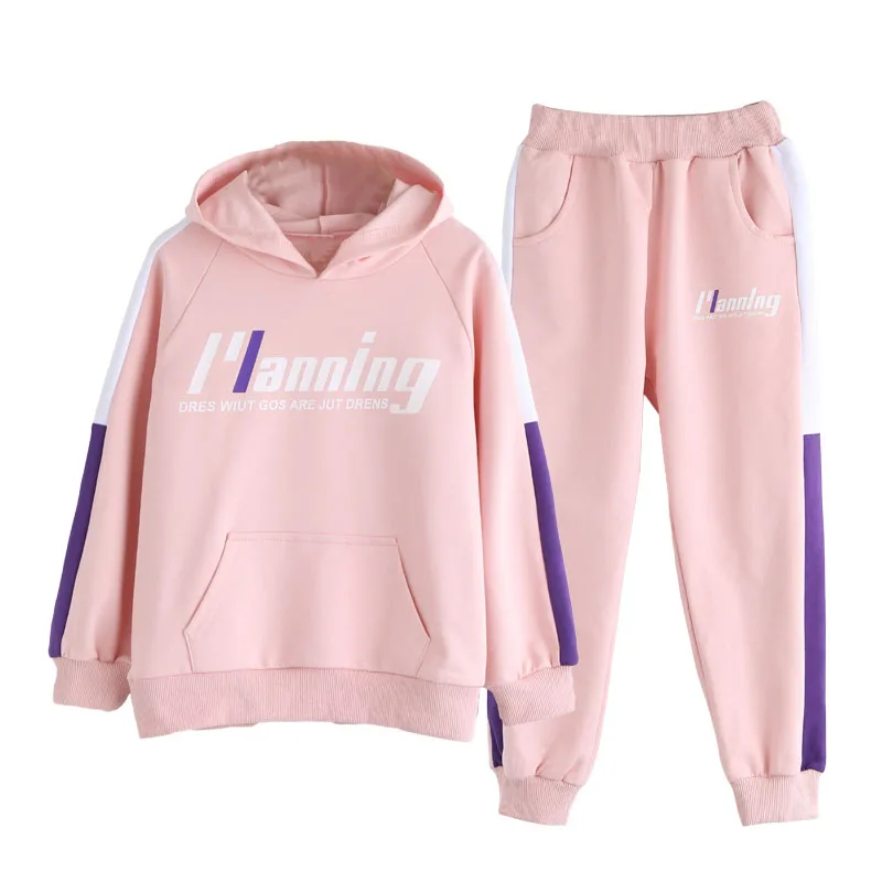 Новые весенние комплекты одежды для маленьких девочек Однотонная футболка с