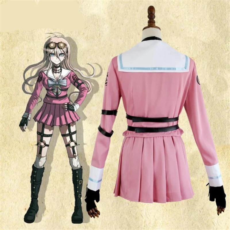 Униформа кролика ирума Миу из Danganronpa V3: Killing Harmony костюм для косплея на Хэллоуин