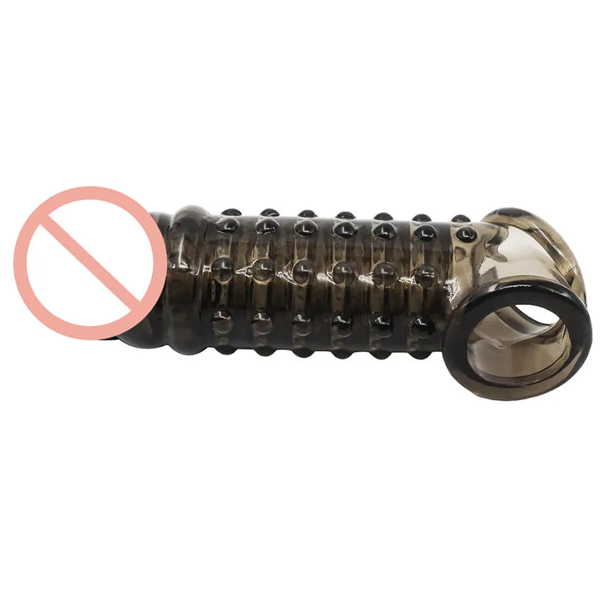 Фаллоимитатор многоразовый Искусственный Пенис Расширение рукава Усилитель