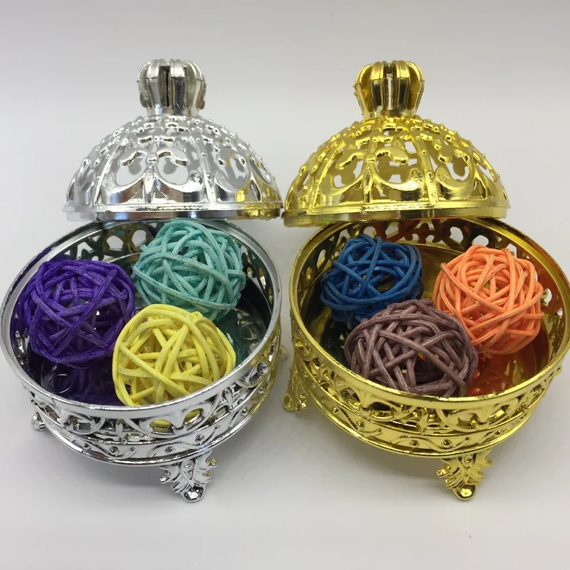 

censer shape golden silver wedding candy box gift box 100pcs