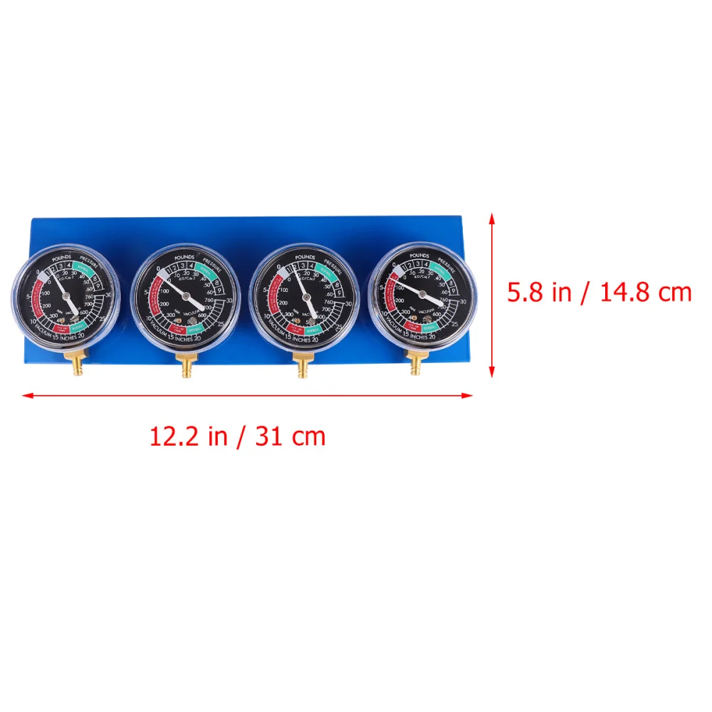 

4 Cylinder Motorcycle Carburetor Vacuum Gauge Balancer Synchronizer Tool Hose Kit Fuel Vacuum Gauge Balancer