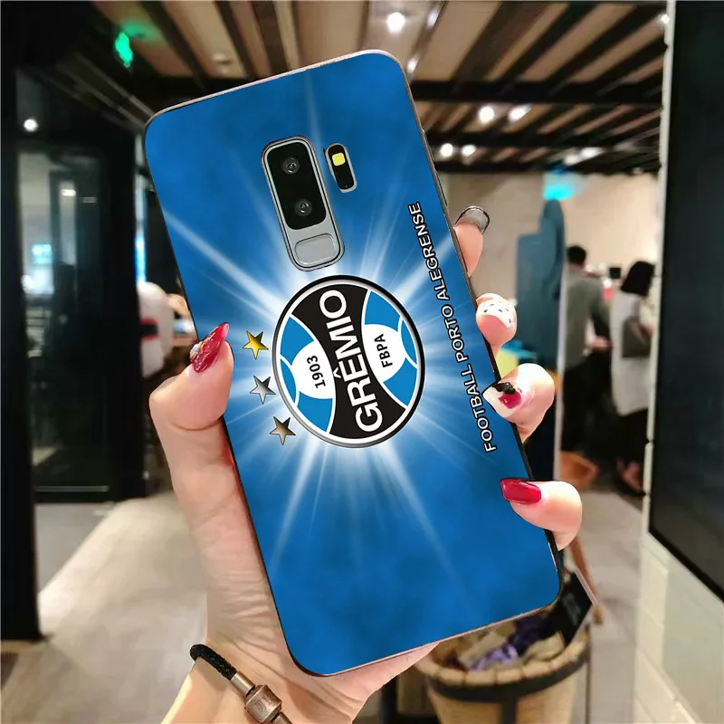 Чехол для телефона FC Gremio Samsung S6 S7 Edge S8 S9 S10E Note8 Note 9 10 A9 C10 J7 Max DIY чехол черного мягкого