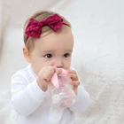 Повязка для волос эластичная детская, нейлоновая лента из спандекса, не оставляет следов, для маленьких девочек и мальчиков