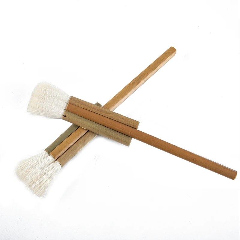 

High Quality 1PC 2660Flat Goat Hair Bamboo Handle Art Watercolor Artist Brush