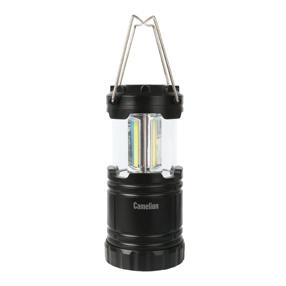 Фонарь для кемпинга Camelion LED5632 3XR03 3X COB LED черный | Освещение