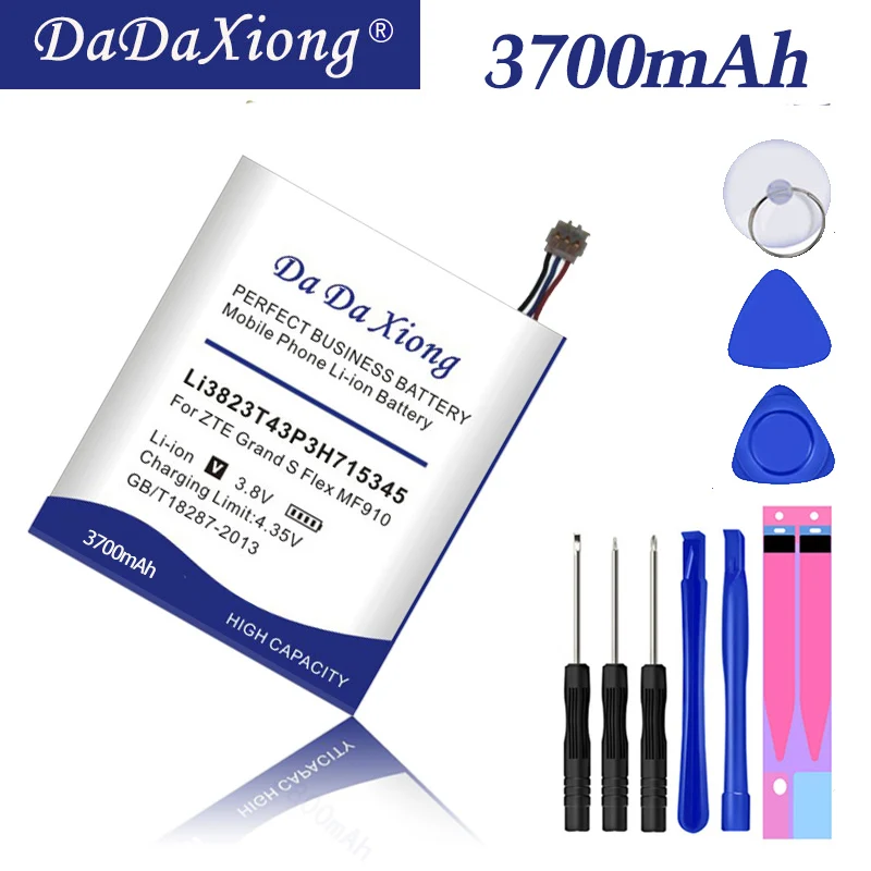 Аккумулятор Da Xiong 3700 мАч LI3823T43P3H715345 для ZTE Grand S Flex/для MF910 MF910S MF910L MF920 MF920S MF920W +