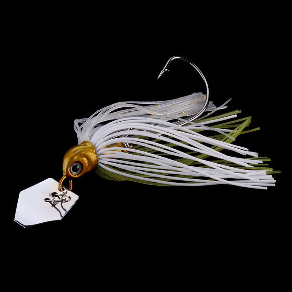 WALK FISH рыболовная блесна 10 г/14 г приманка для спиннинга с силиконовой юбкой