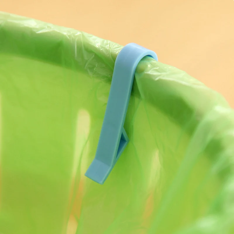 Бытовые мешки для мусора зажим хранения пластиковый сумок креативный