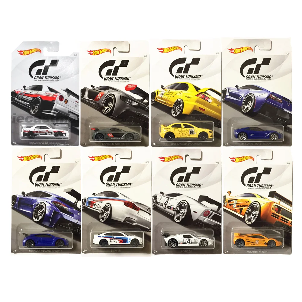 Original Hot Wheels Car Model 1:64 Diecast Limited Collector Edition 50th Anniversary of Rambogini Honda Ford Metal Boys Toys