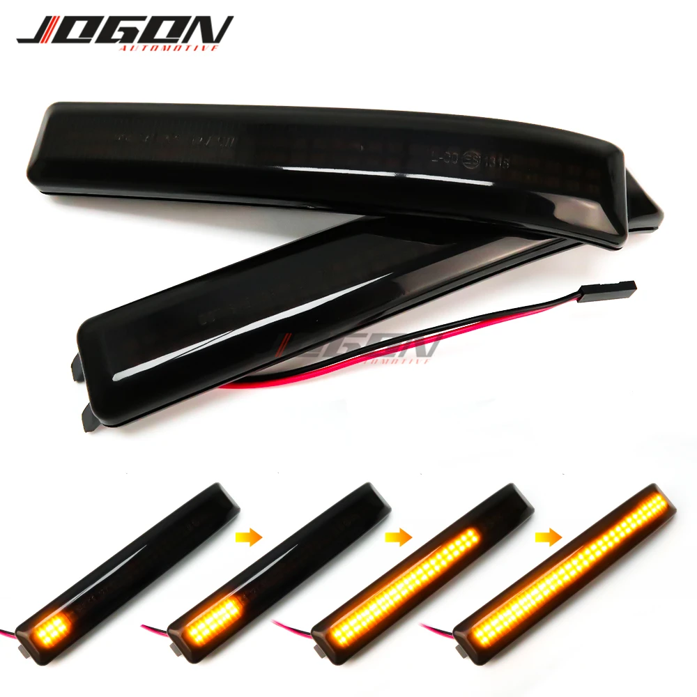 

LED Dynamic Turn Signal Light Side Wing Mirror Water Flowing Blinker Lamp For Ford F-Series F-150 F150 SVT Raptor 2009 - 2014