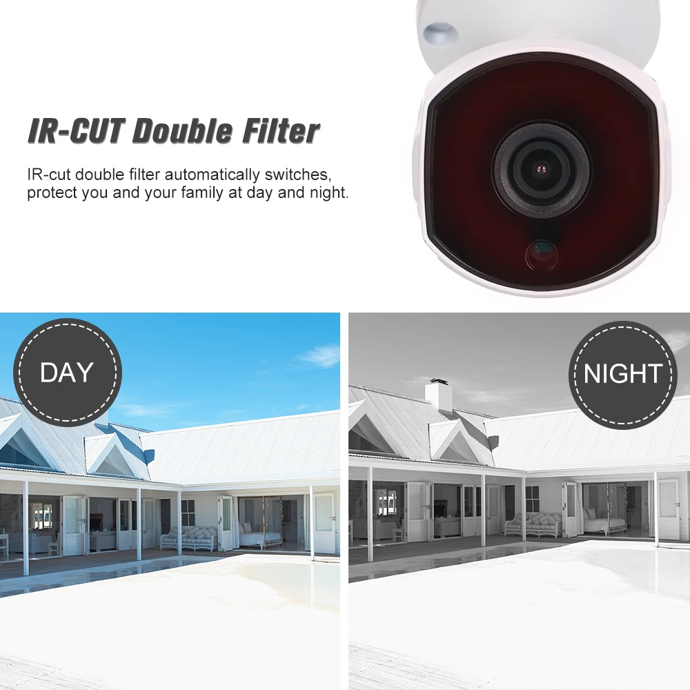 Беспроводная IP-камера HD 5 0 МП с Wi-Fi H.265 P2P Onvif ночное виденье обнаружение движения