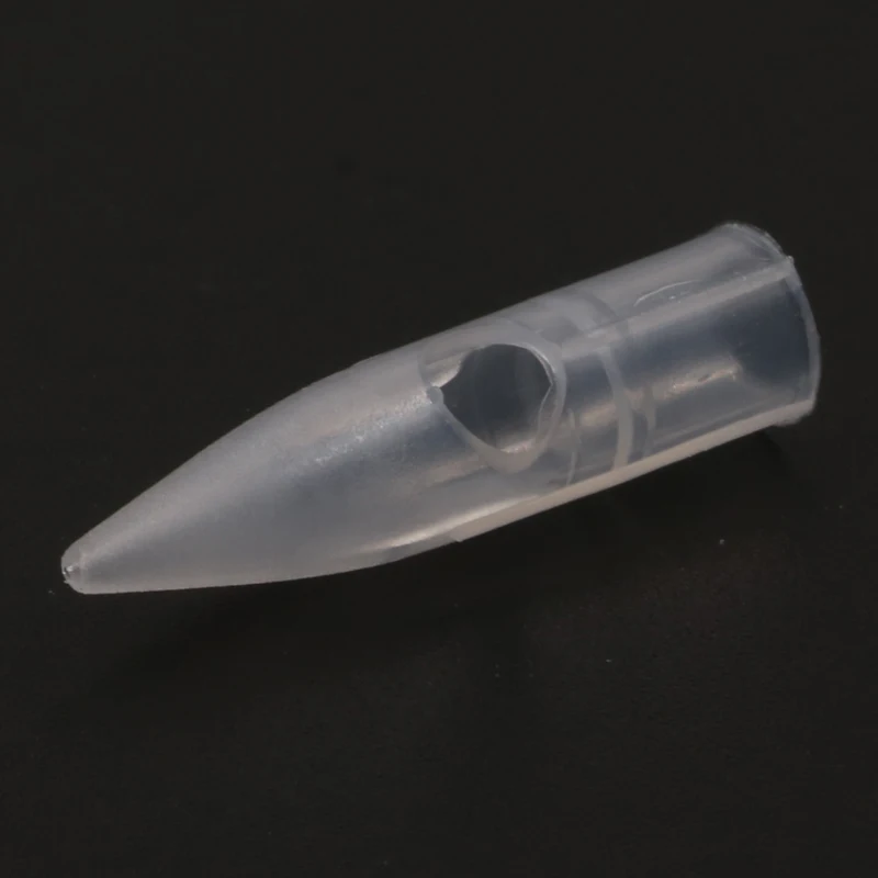 100 шт. 1RL колпачки для татуировки перманентный макияж иглы наконечники