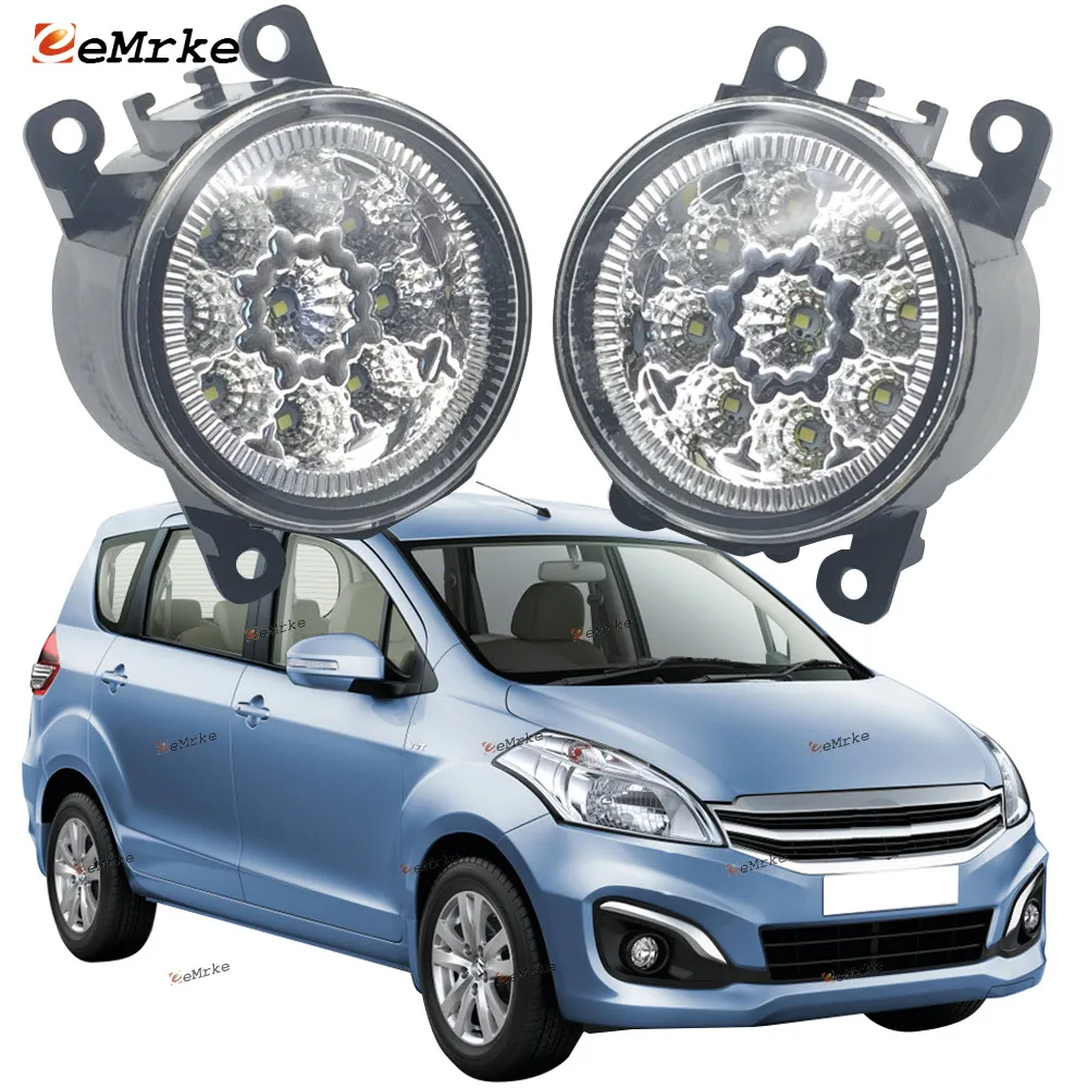 

Передние противотуманные фары H11, 2 шт., для Suzuki Ertiga VX-1, Proton Ertiga'14, 2015, 2016, 2017, 2018, 9 штук, светодиодные противотуманные фары