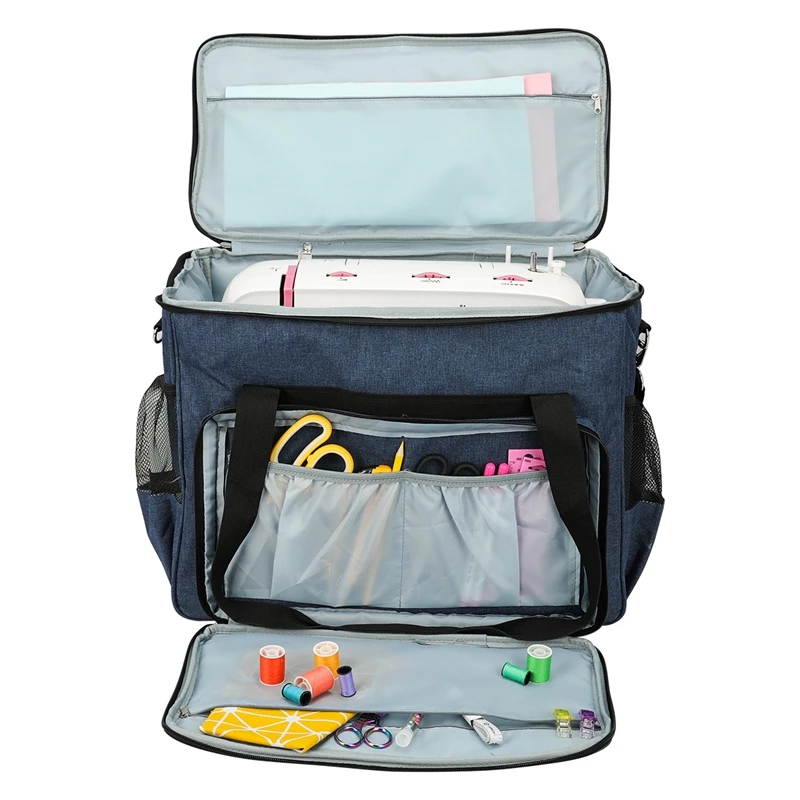 

Sewing Machine Storage Organizer Sewing Machine Bag Travel Tote Bag for Most Standard Sewing Machines and Accessories