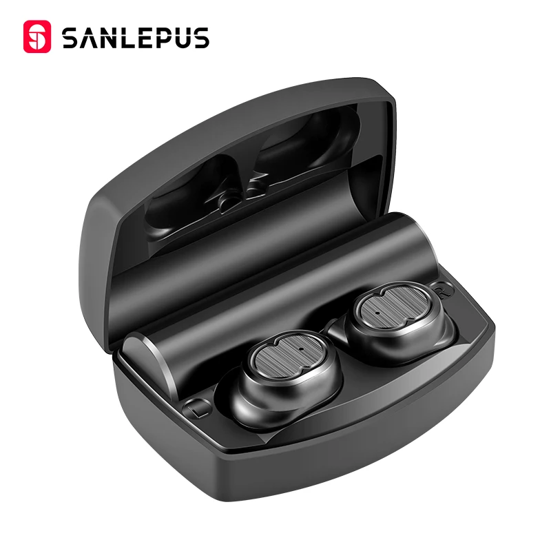 TWS-8 PLUS Black SANLEPUS tws наушники беспроводные наушники Bluetooth наушники Спортивная гарнитура воздушные наушники с микрофоном для телефона Xiaomi Android - Цвет: TWS-8 PLUS Black