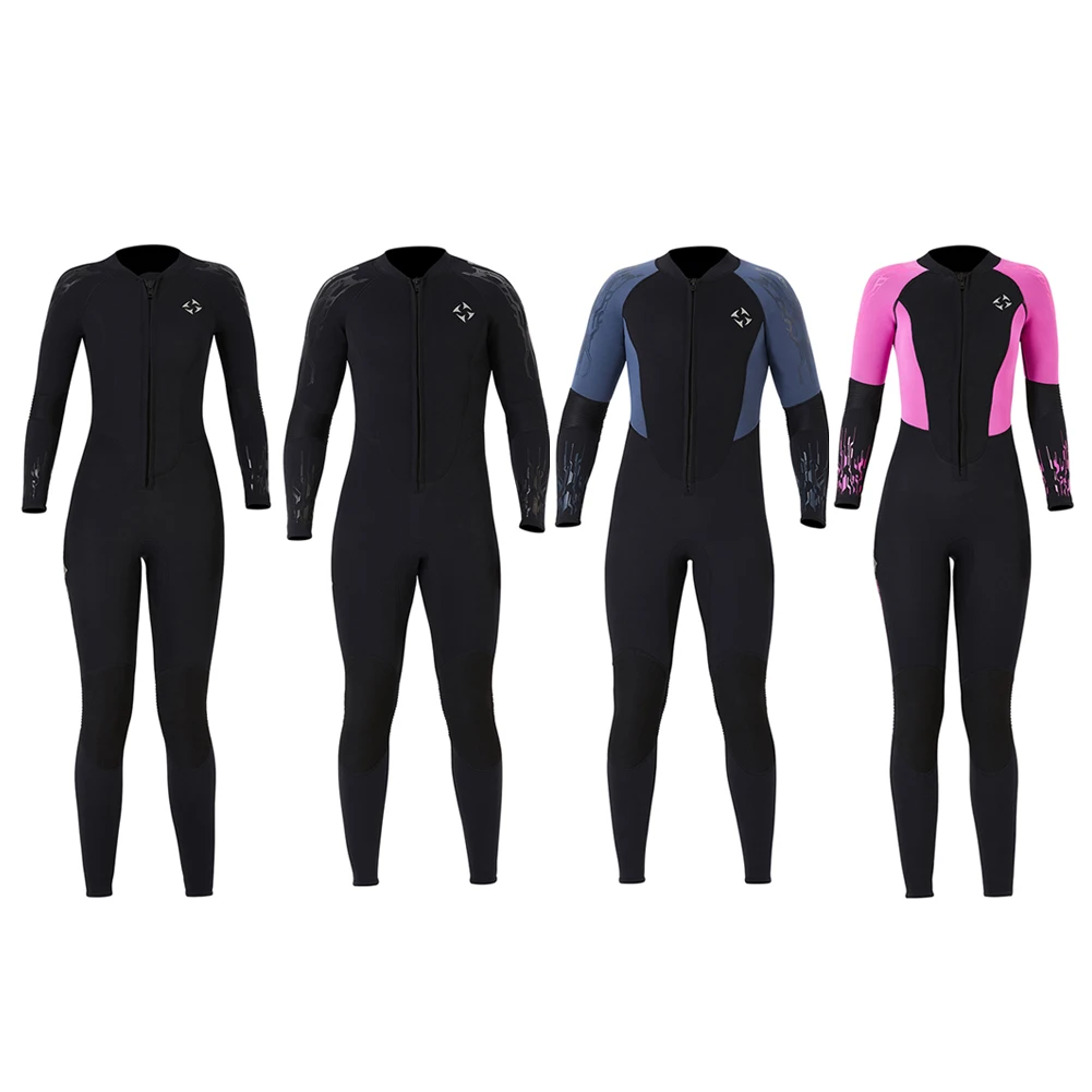 

Женский костюм для серфинга, полный корпус 3 мм неопрена для взрослых Гидрокостюм Серфинг Плавание водолазный костюм для дайвинга Для мужчи...