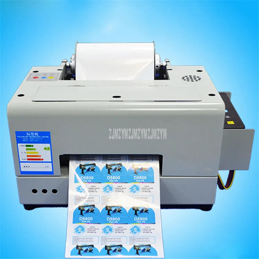 А4 Размер цветная струйная печатная машина стиральная/самоклеющаяся этикетка