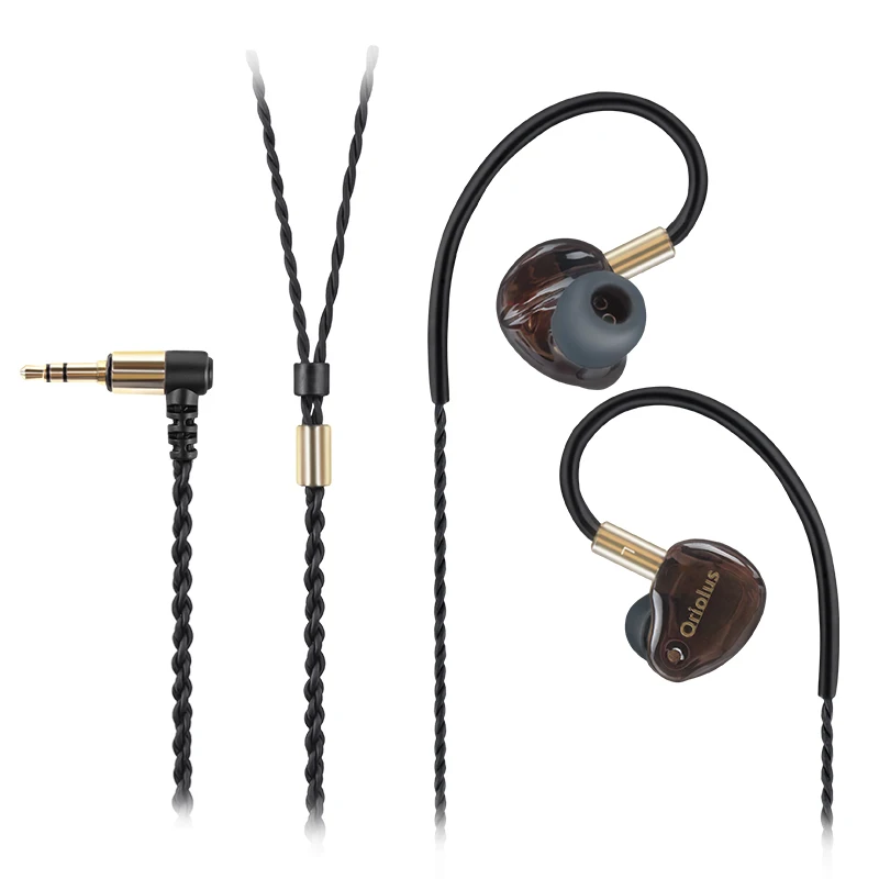 Oriolus Finschi 1DD+ 1BA гибридная технология Hifi монитор в ухо наушники без микрофона