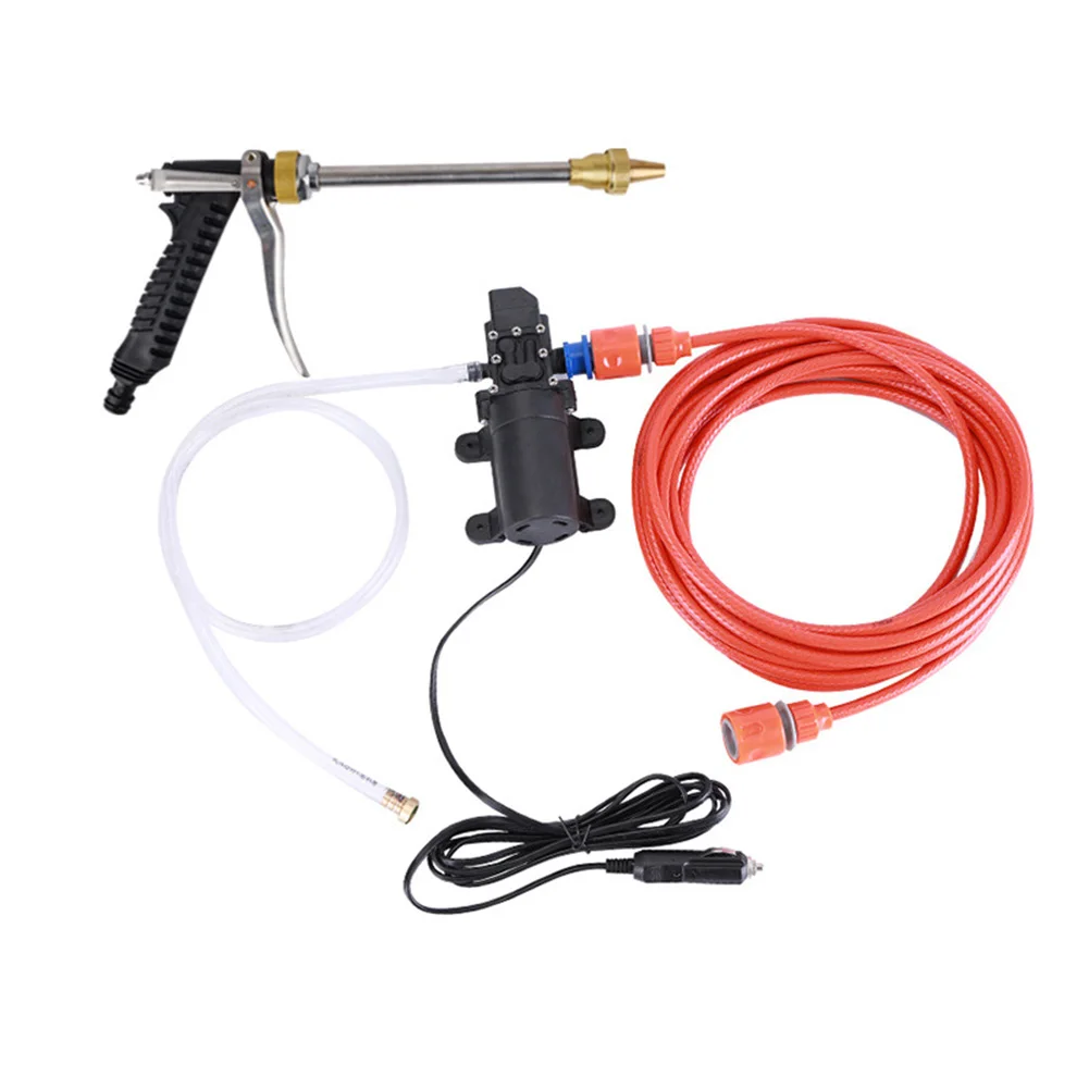 

12V Car Washer Gun Pump High Pressure Cleaner Car Sprinkle Care Portable Washing Machine Electric Cleaning Wash Maintain Device