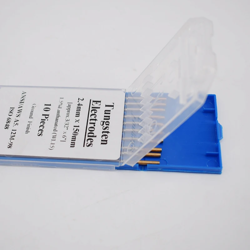 Профессиональные вольфрамовые электроды 150 мм сварочные WL15 стержни 1 0/1 6/2 0/2 4/3 0/3