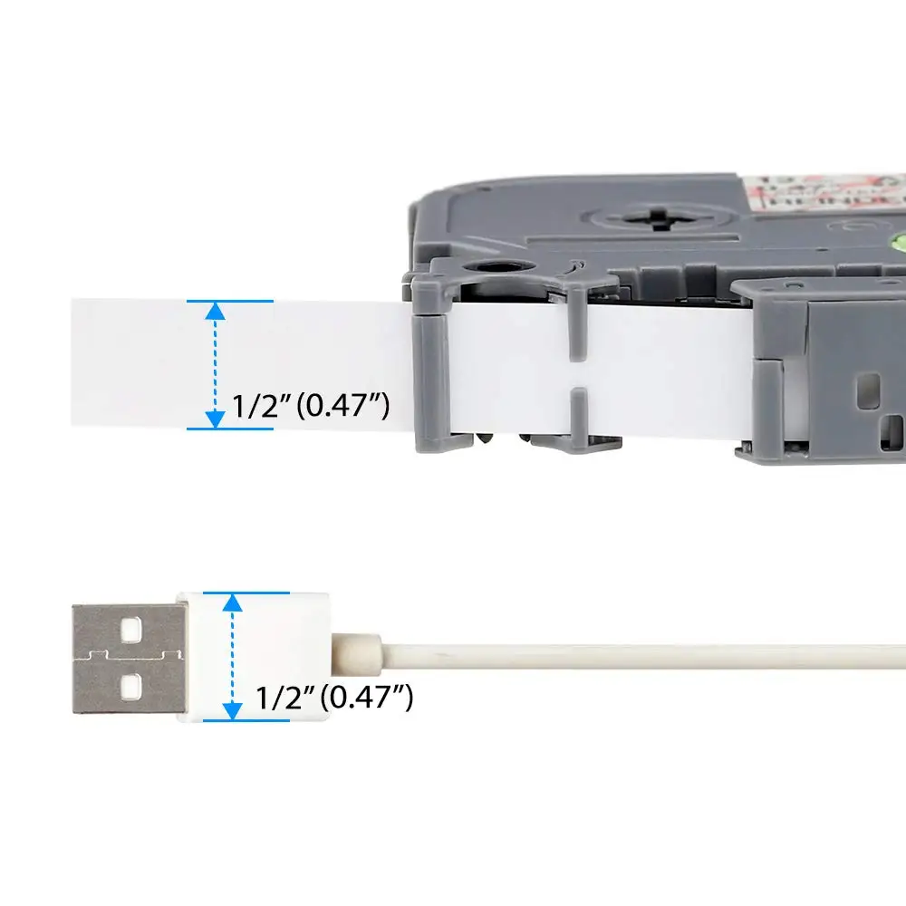 Клейкие ленты Fimax tze231 31 цвет 12 мм совместимые с принтерами Brother P touch tze Подарочные