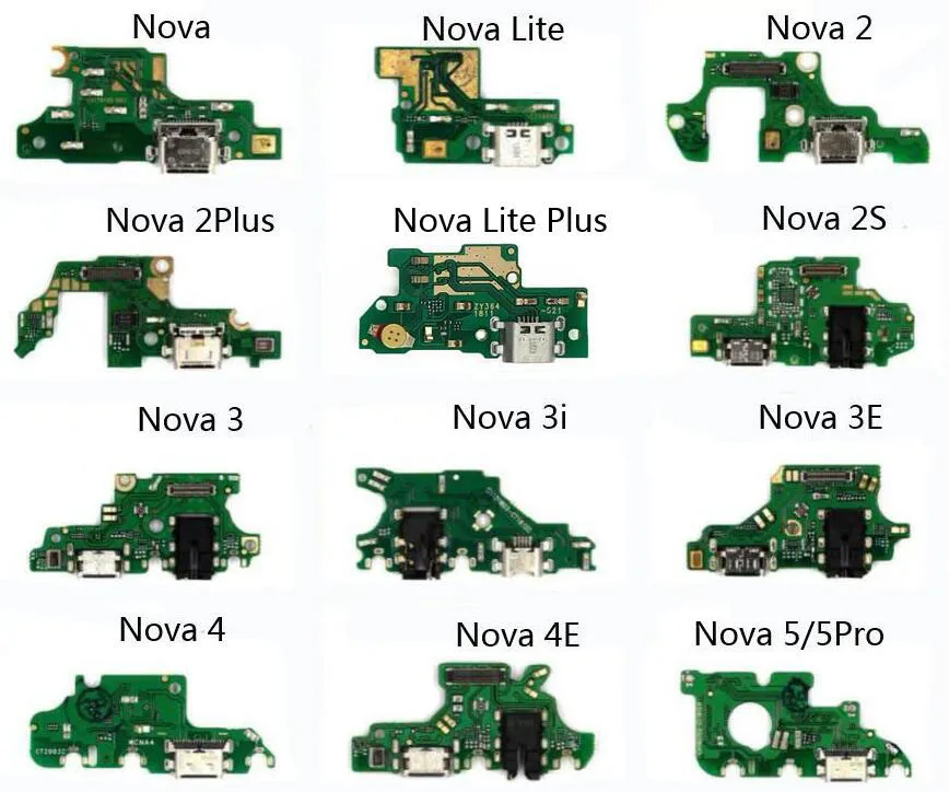 Для Huawei Nova /Nova 2 2S 3 3E 3I 4 4E lite plus 5/5Pro 6SE USB док станция зарядный порт трансферный