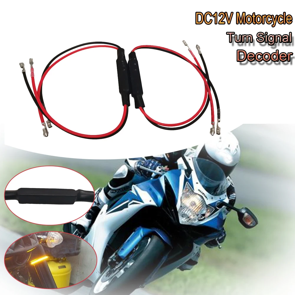 1 пара мотоцикл индикатор сигнала поворота светильник резисторы 12В 10 Вт с