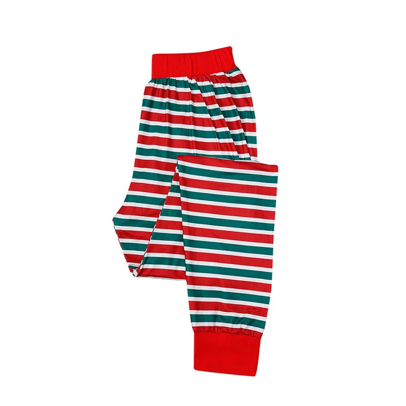 Family Matching Christmas Pajamas Set Xmas Cartoon Santa Claus Print Adult Men Women Kid Sleepwear Look Nightwear Clothes | Мать и