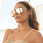 2021 новые модные брендовые дизайнерские женские солнцезащитные очки-авиаторы для женщин и мужчин, очки с градиентом, солнцезащитные очки для женщин, зеркальные Оттенки UV400