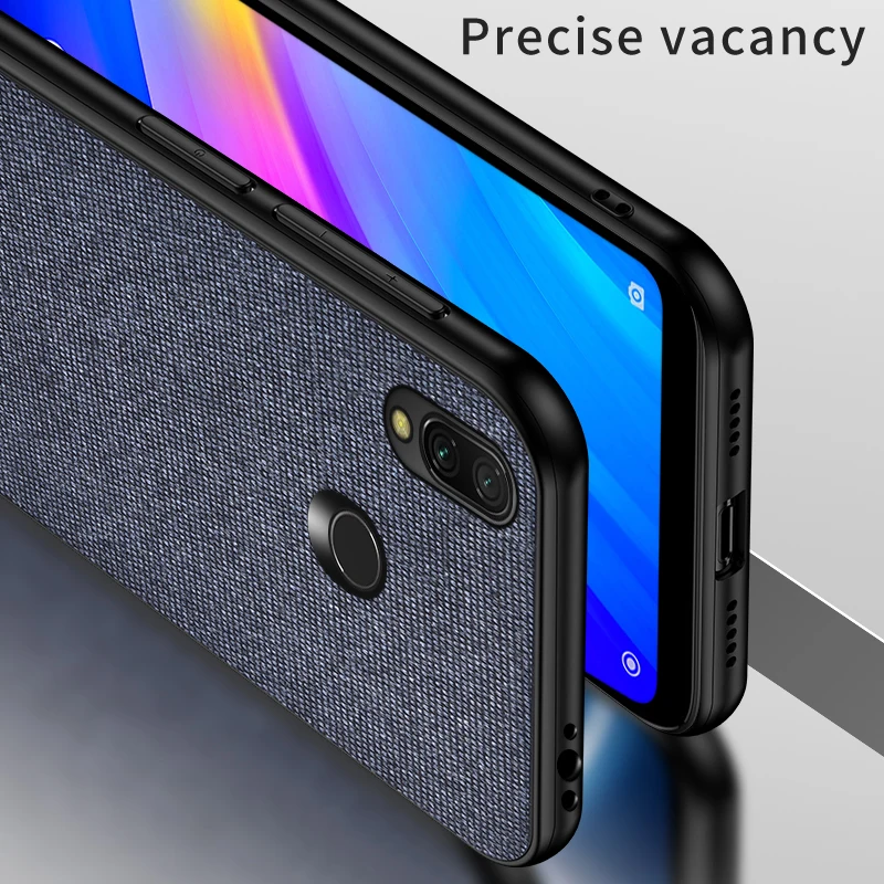 Чехол тканевый для Meizu Note 9 Силиконовый противоударный чехол с мягкими краями 16S Pro