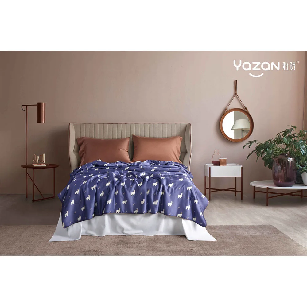 Summer Bedspread Queen Size Geometric Printed Double Quilts and Duvets for Adults Thin Air- conditioned Comforter colcha For Bed