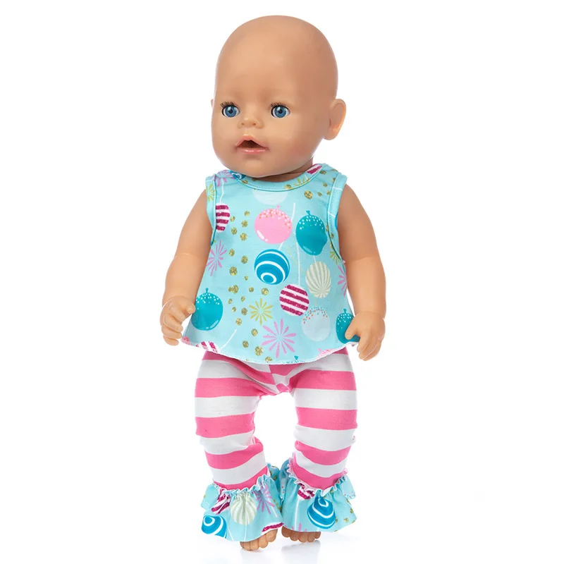 

New lovely butterfly dress Wear For 43cm Baby Doll 17 Inch Born Babies Dolls Clothes And Accessories