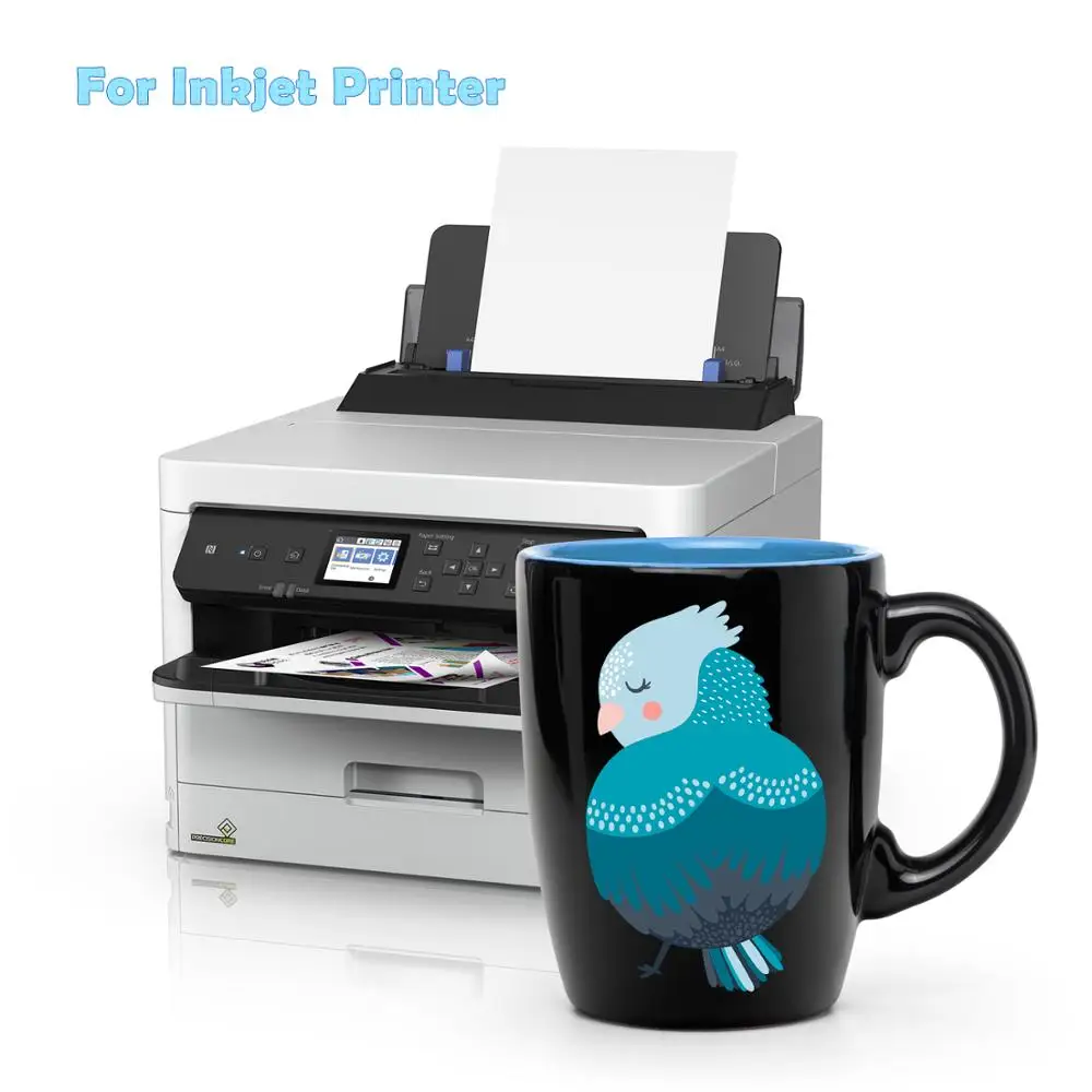 Переводная бумага акварельная переводная размера A4 струйная печать для пластины