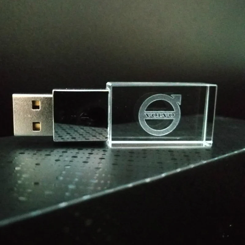 USB флеш-накопитель с логотипом автомобиля и кристаллами 128 ГБ 4 8 16 32 64 2 0 карта