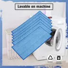 Подходит для Swiffer Wetjet Wood6pc многоразовые тряпка сменная насадка для швабры из микрофибры Моющиеся спрей Швабра для пыли Швабра для домашнего хозяйства головка очиститель