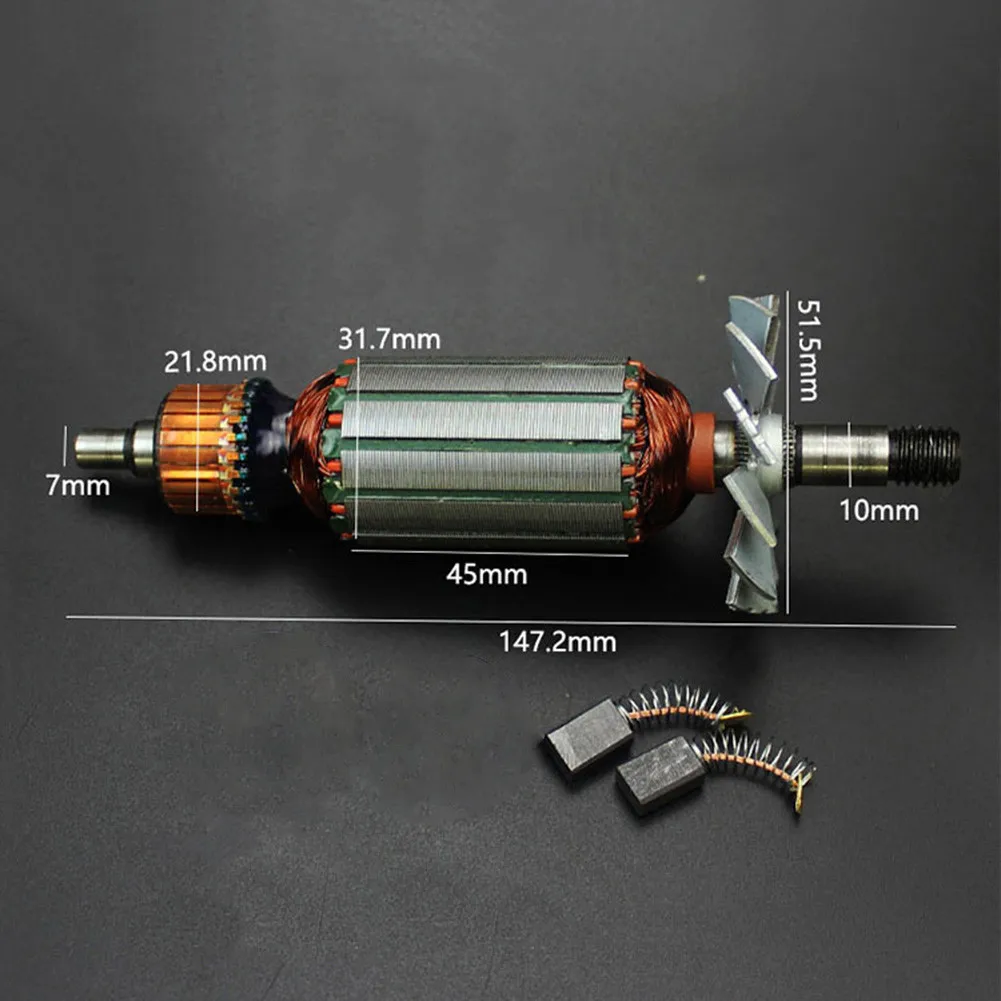 

220V-230V Armature Rotor Anchor Replace For 1923B N1923B 1900B 1901 1902 Angle Grinder Power Tools Part