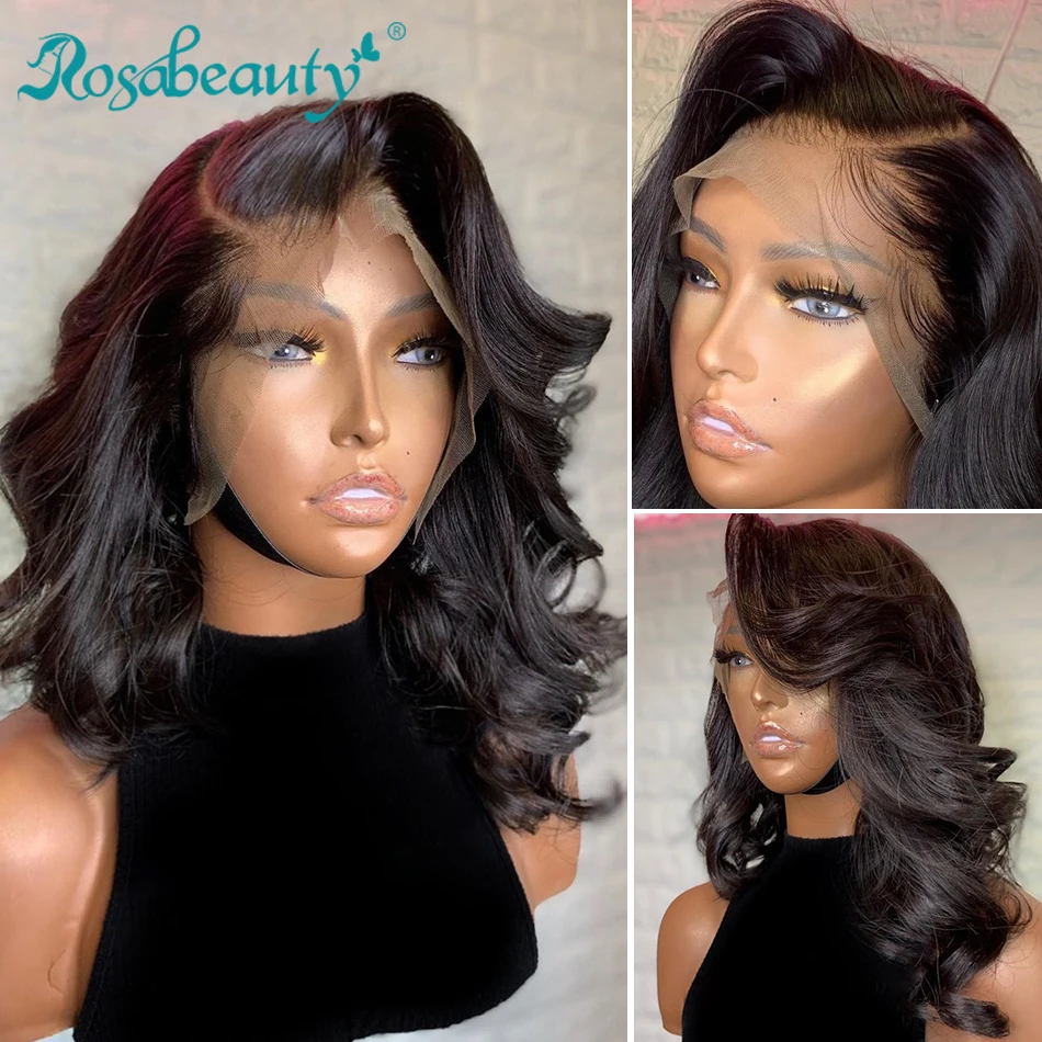 Rosabeauty 13х4 парик из натуральных волос на кружеве предварительно выщипанные