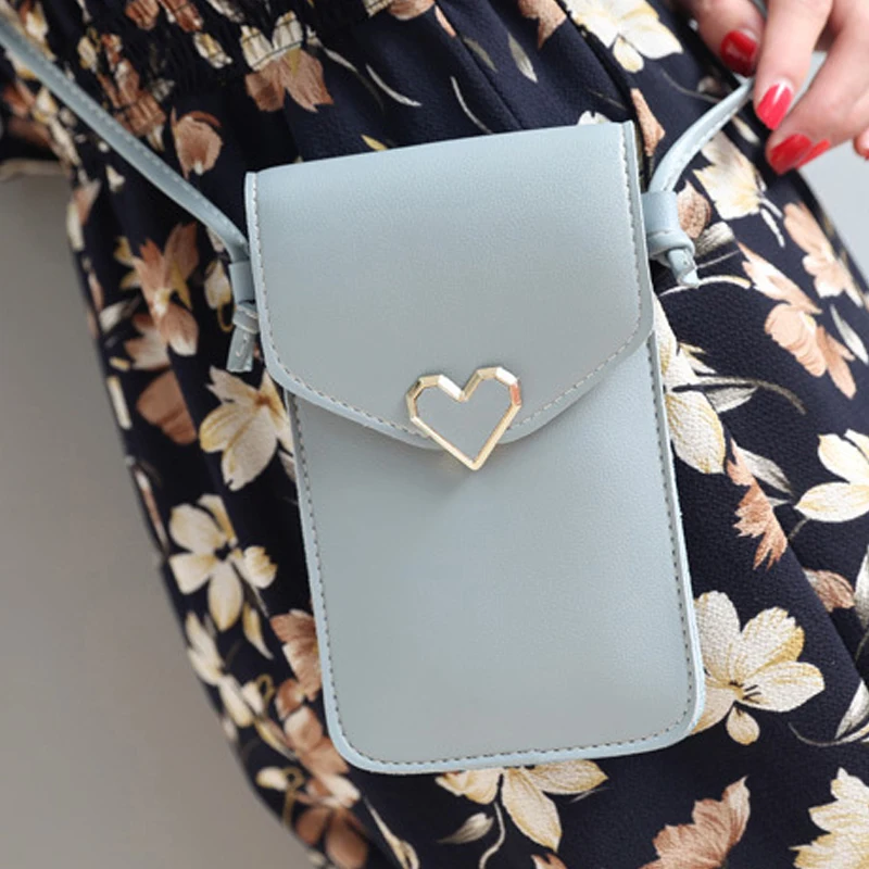 Женская сумка DXH для телефона 2019 кошелек монет через плечо девочек милый