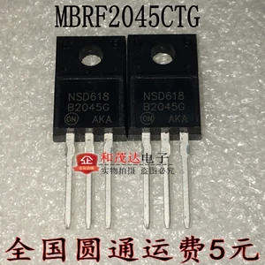 Original 5PCS / MBRF2045CTG B2045G 20A 45V TO220F