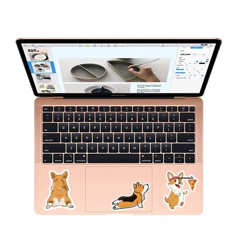 50 листов корги дизайн каракули наклейки декоративные для скрапбукинга